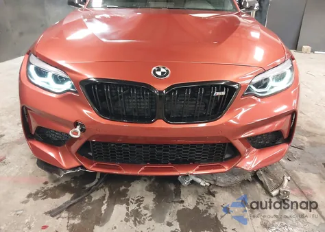 2020 BMW M2 Competition из США, поврежденный, VIN WBS2U7C0XL7E60713